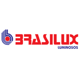 logo da empresa Brasilux Comunicação Visual