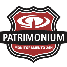 Logo empresa Patrimonium Monitoramento 24 horas