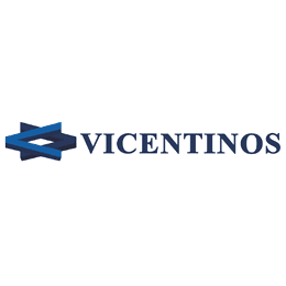 Logo empresa Vicentinos do Brasil Plastic