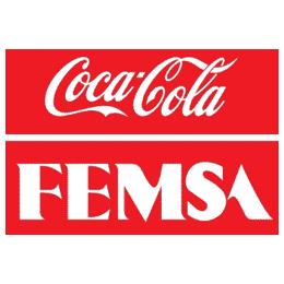 logo da empresa Coca Cola Femsa