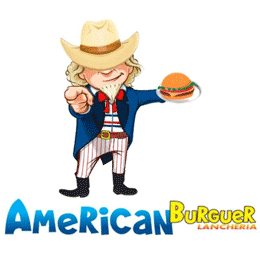 Logo empresa American Burguer Lancheria