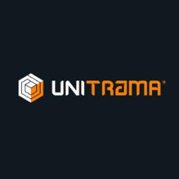 Logo empresa Unitrama Soluções em Comunicação Visual 