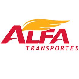 logo da empresa Alfa Transportes